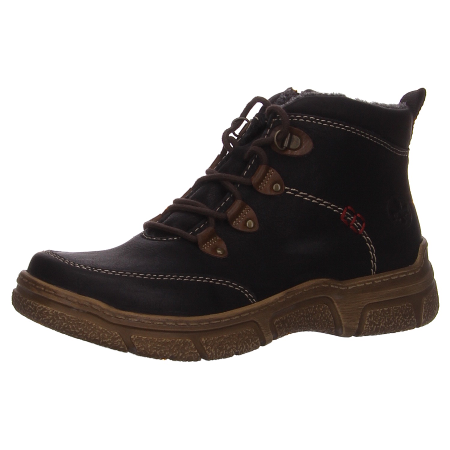 Rieker Knöchelschnürer schwarz Rieker Damenschuhe 72313-00
