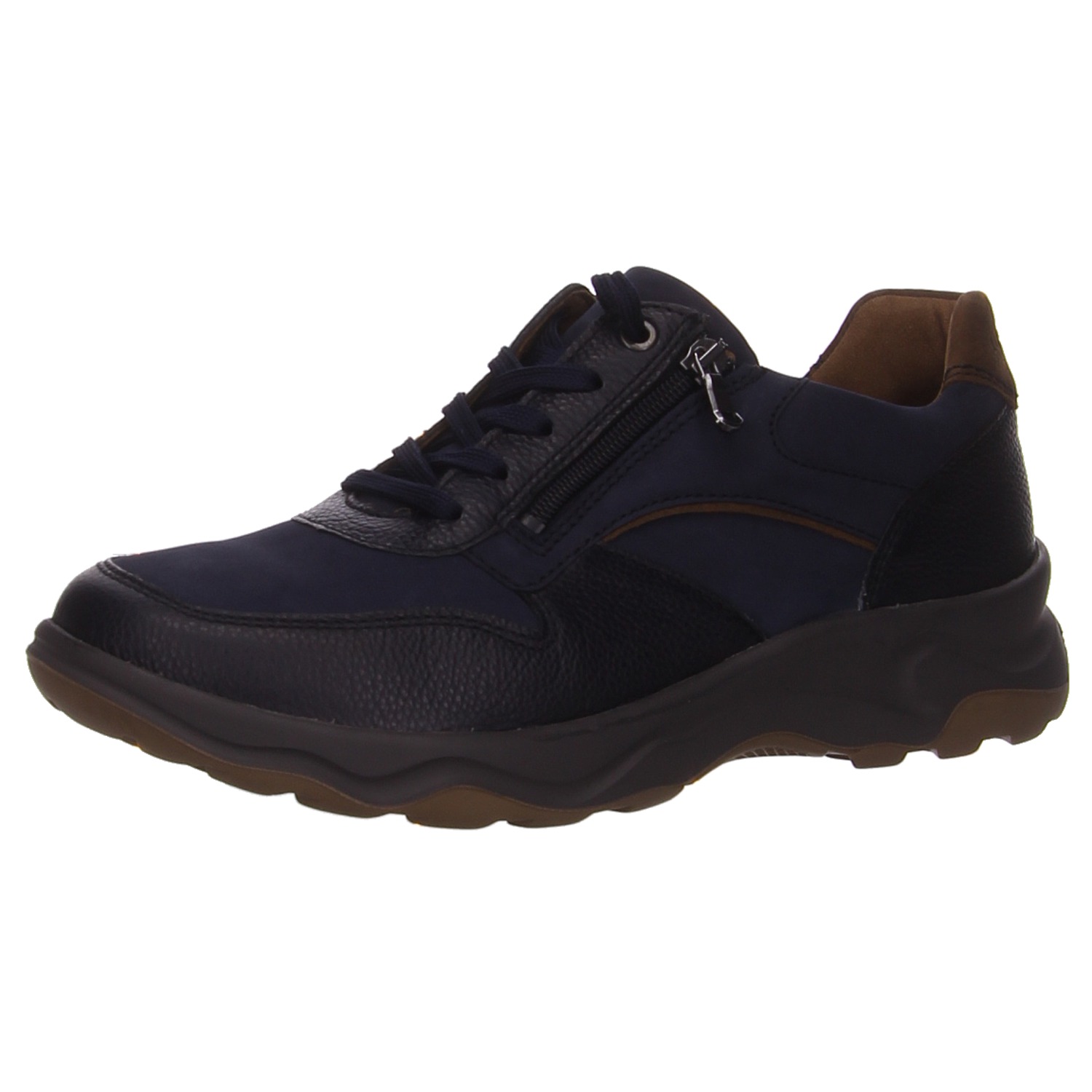 Waldläufer Schnürschuhe blau  Service 718006 311519