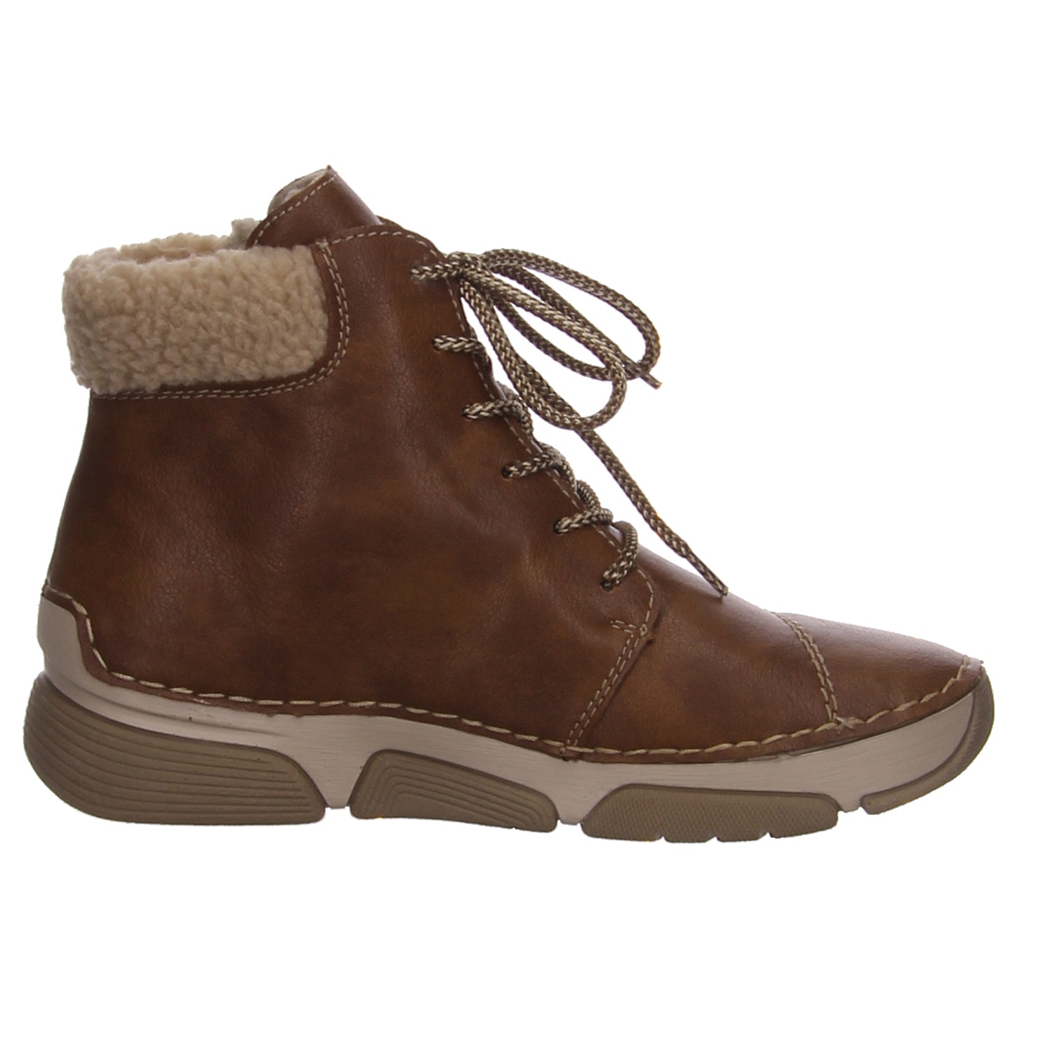 Rieker Knöchelschuh braun Rieker Schnürschuhe 45931-24