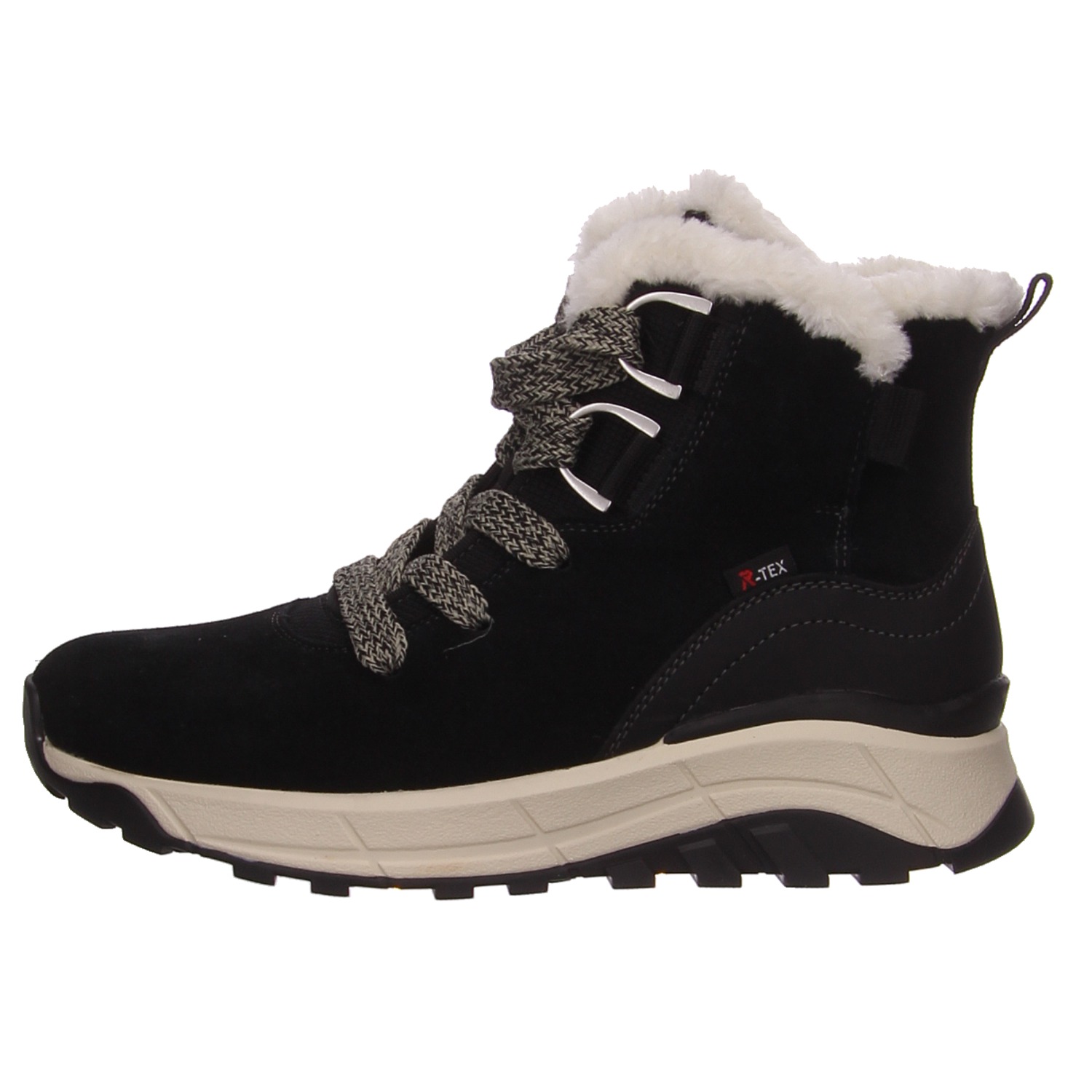 Rieker Knöchelschuh schwarz Rieker Schnürschuhe W0073-00