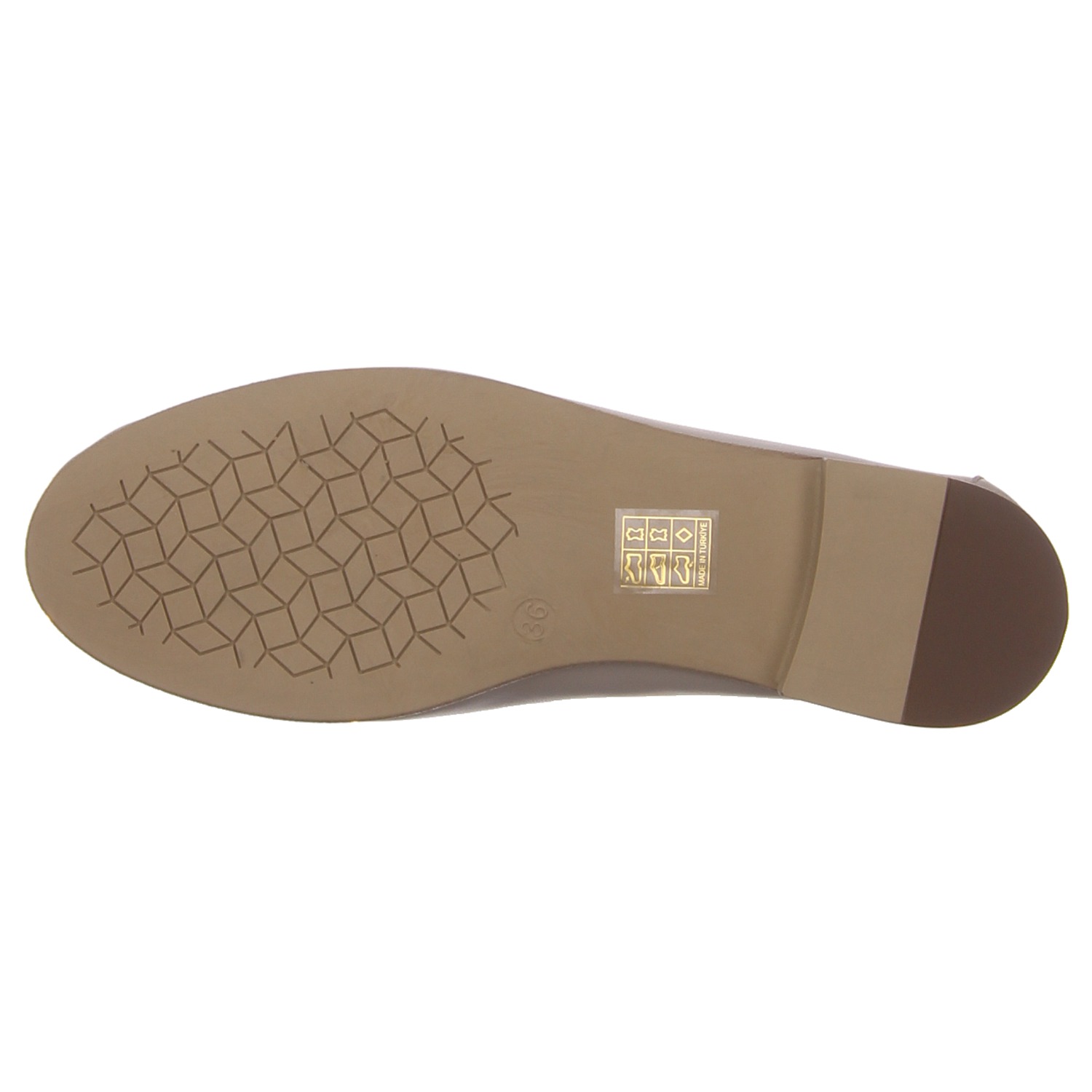 elbandi Ballerinas 01-23738-15 silver grey