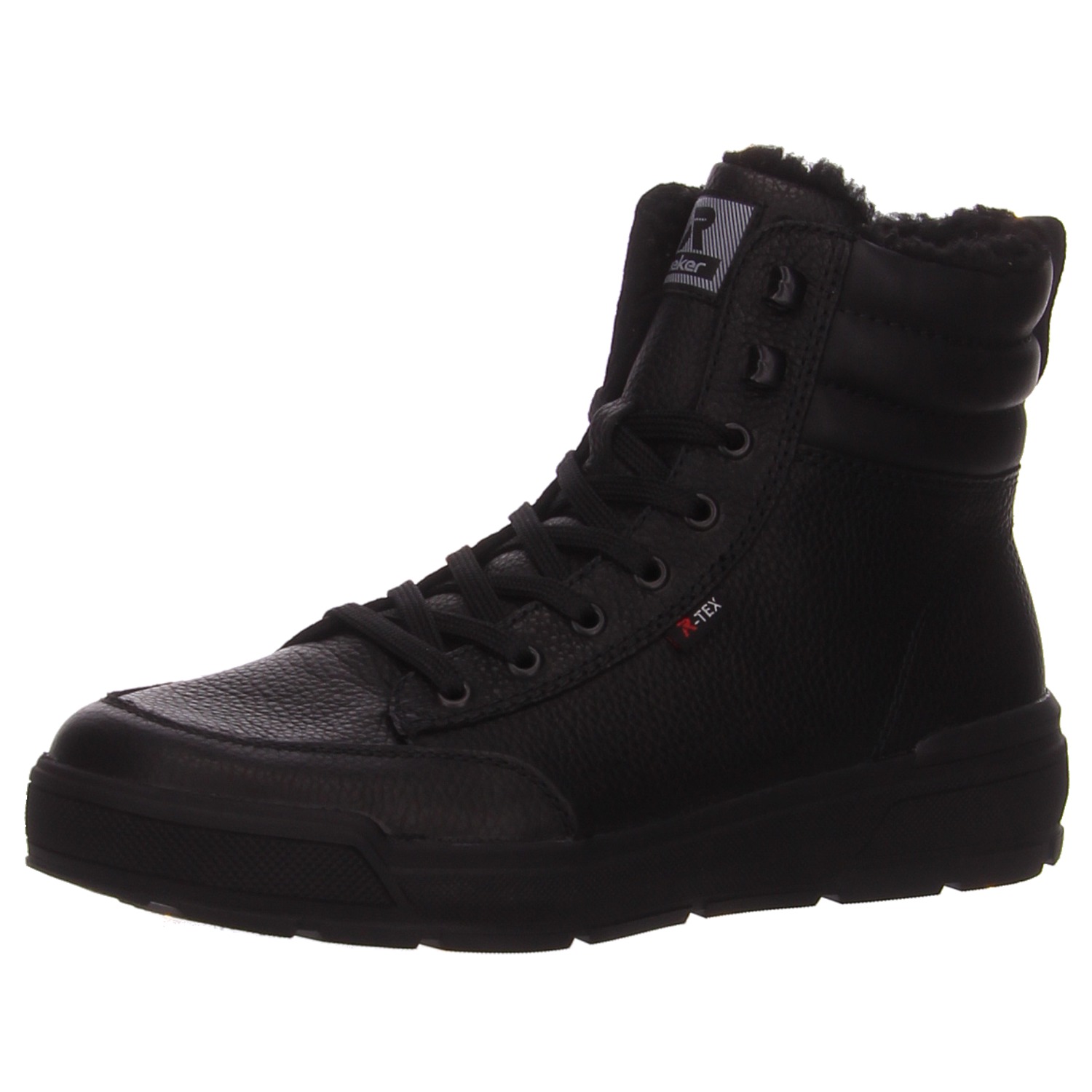 Rieker Schnürboots schwarz