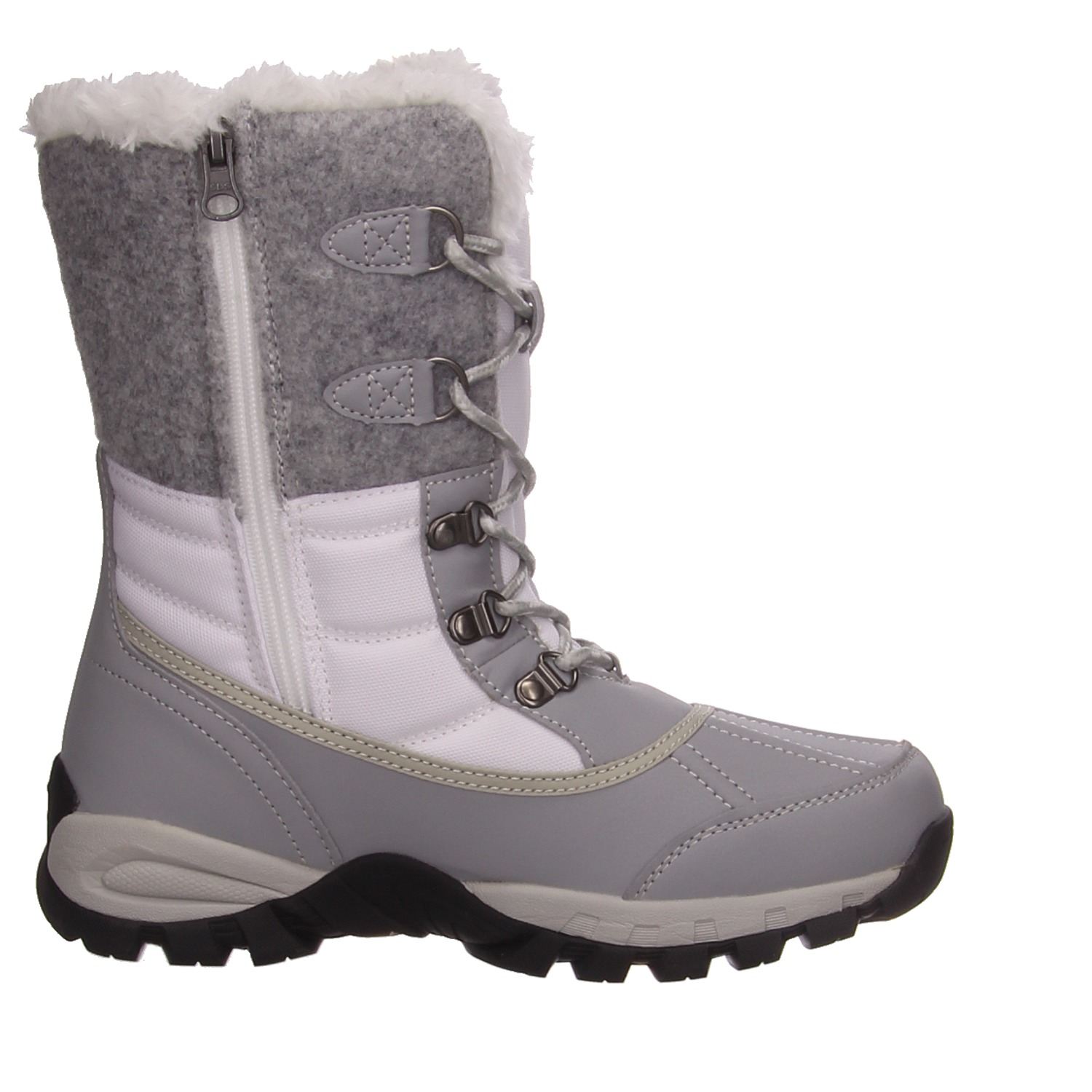 Lackner Schuhe Schnürschuhe 7319 hellgrau