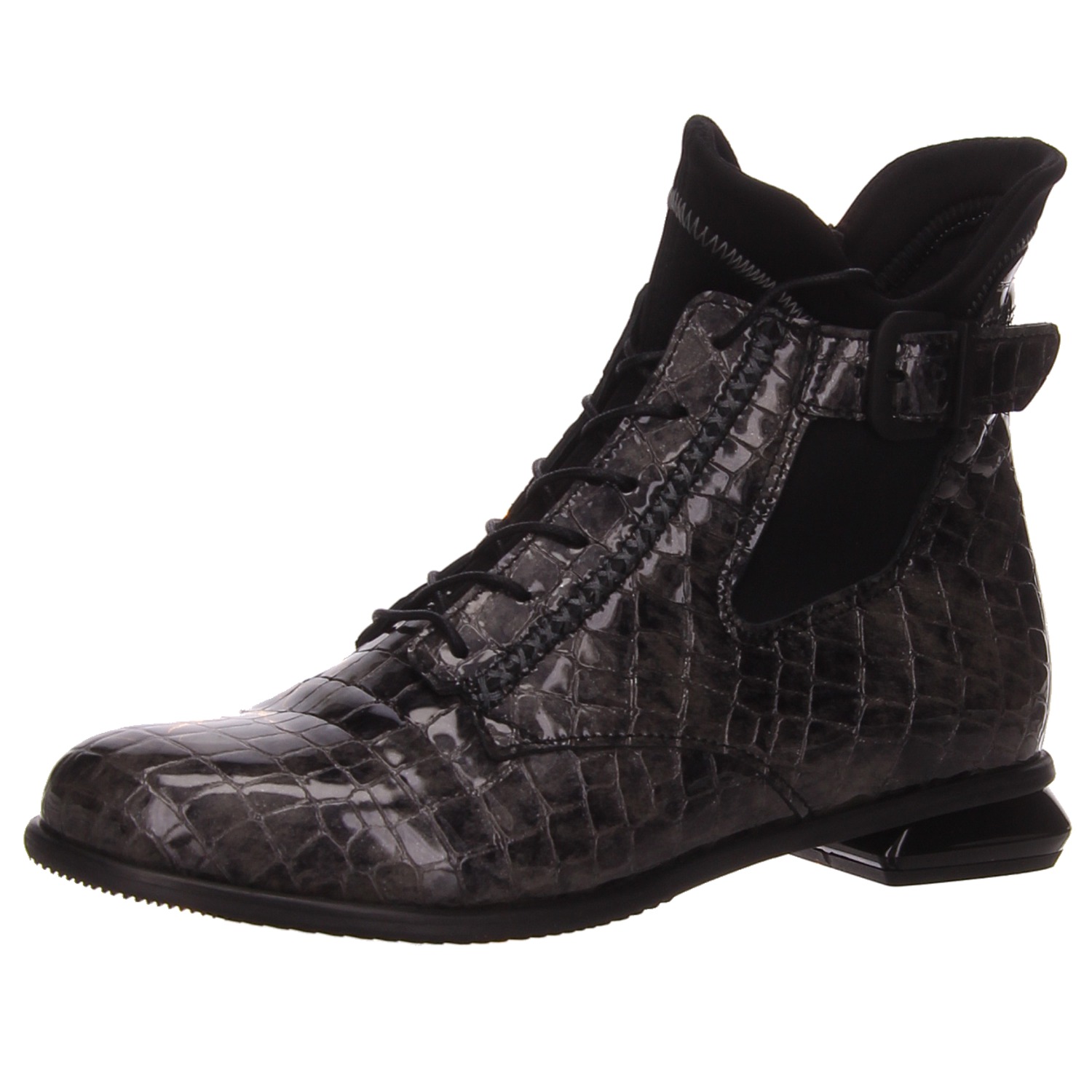Simen Lack Halbstiefel 6401A
