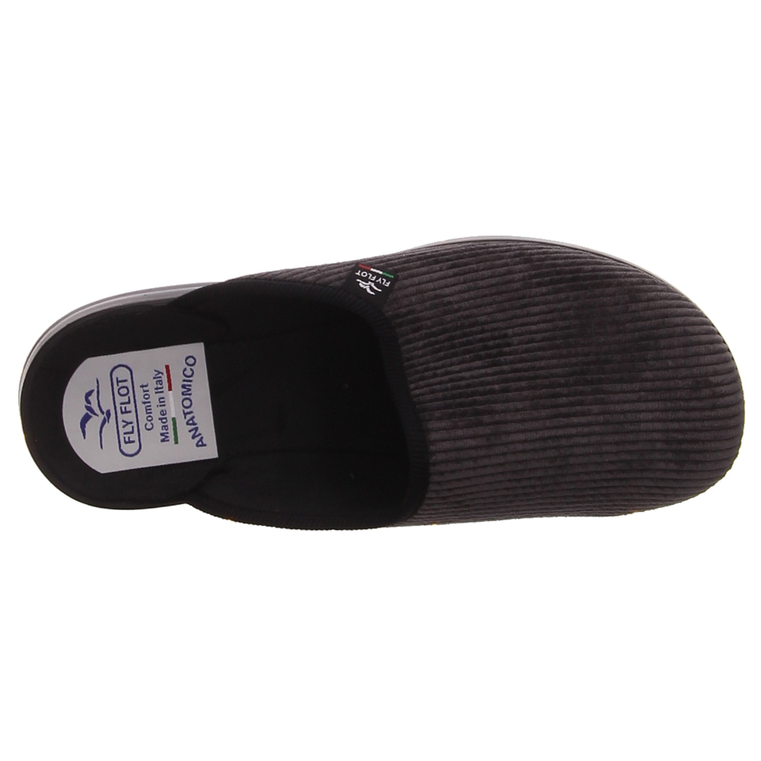 Fly Flot Pantoffeln anthrazit Fly Flot Pantoletten 220092 09