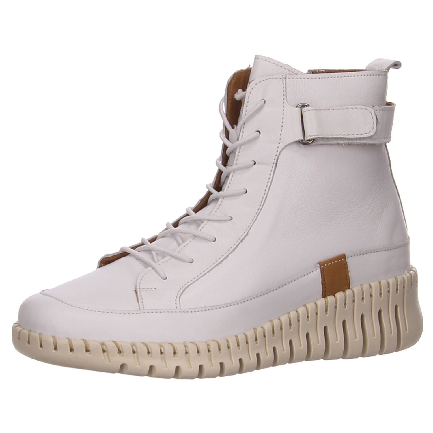 Gemini Schnürhalbschuh weiß Gemini Schnürstiefel 364217 130