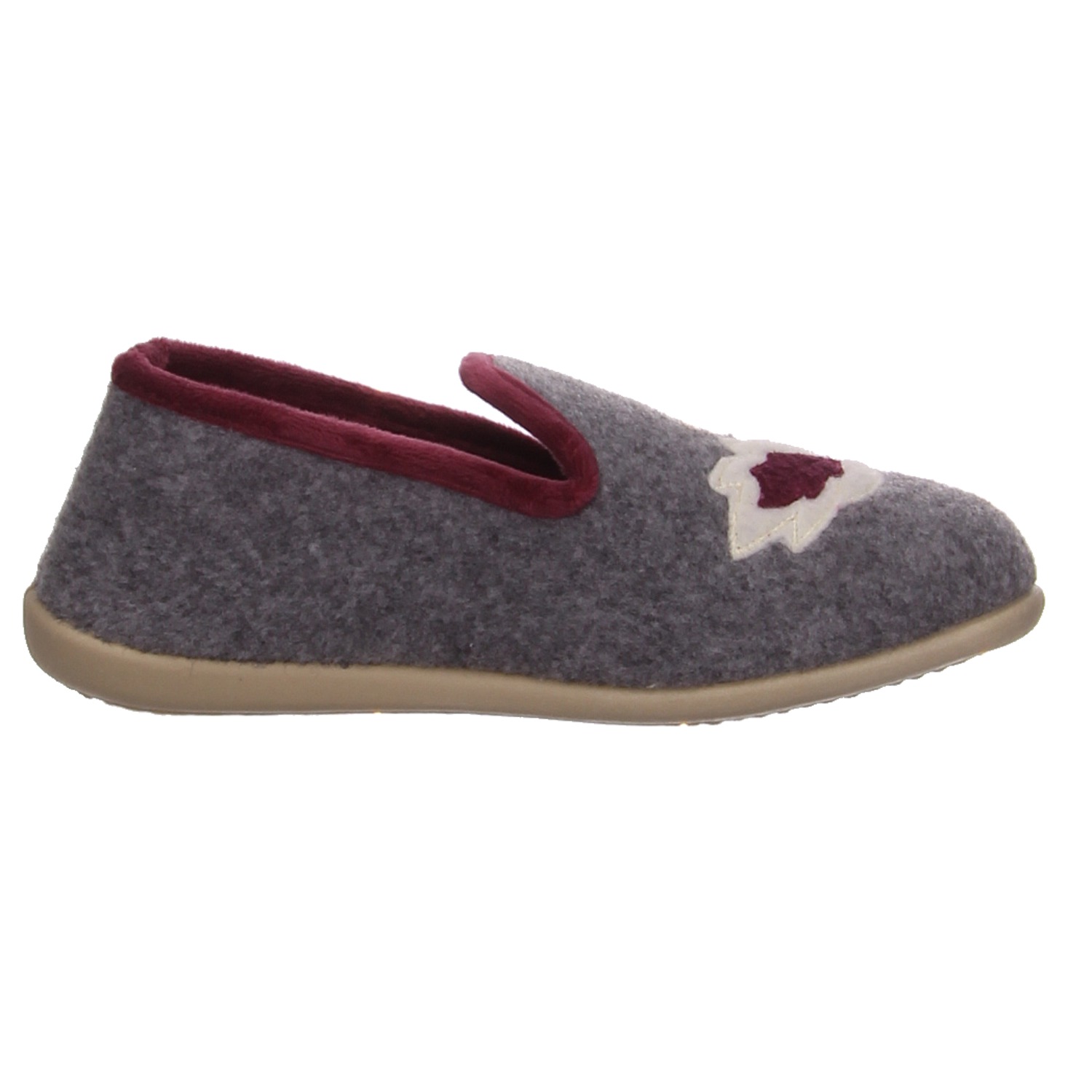 Scandi Hausschuhe 219-0028 grau