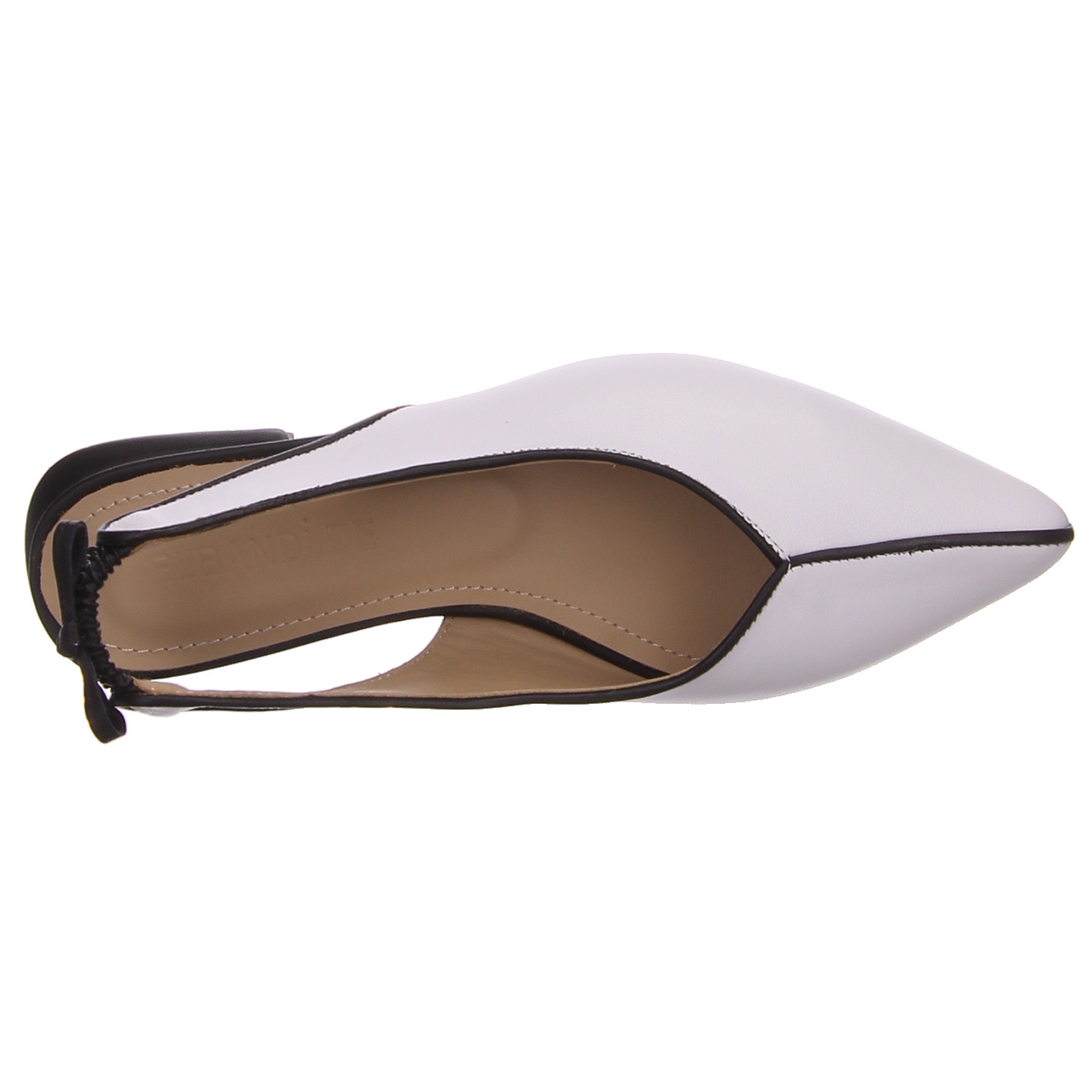 elbandi Pumps 741 1046 white-black