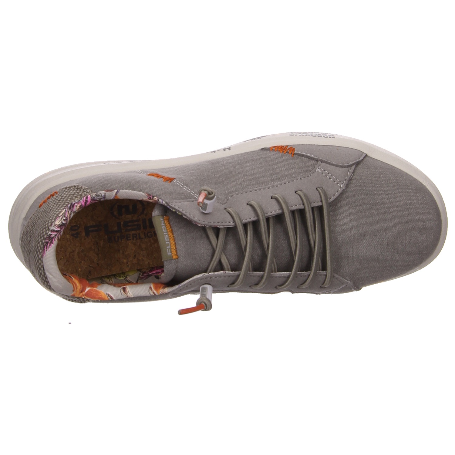 Fusion Fusion Alex washed canvas light grey