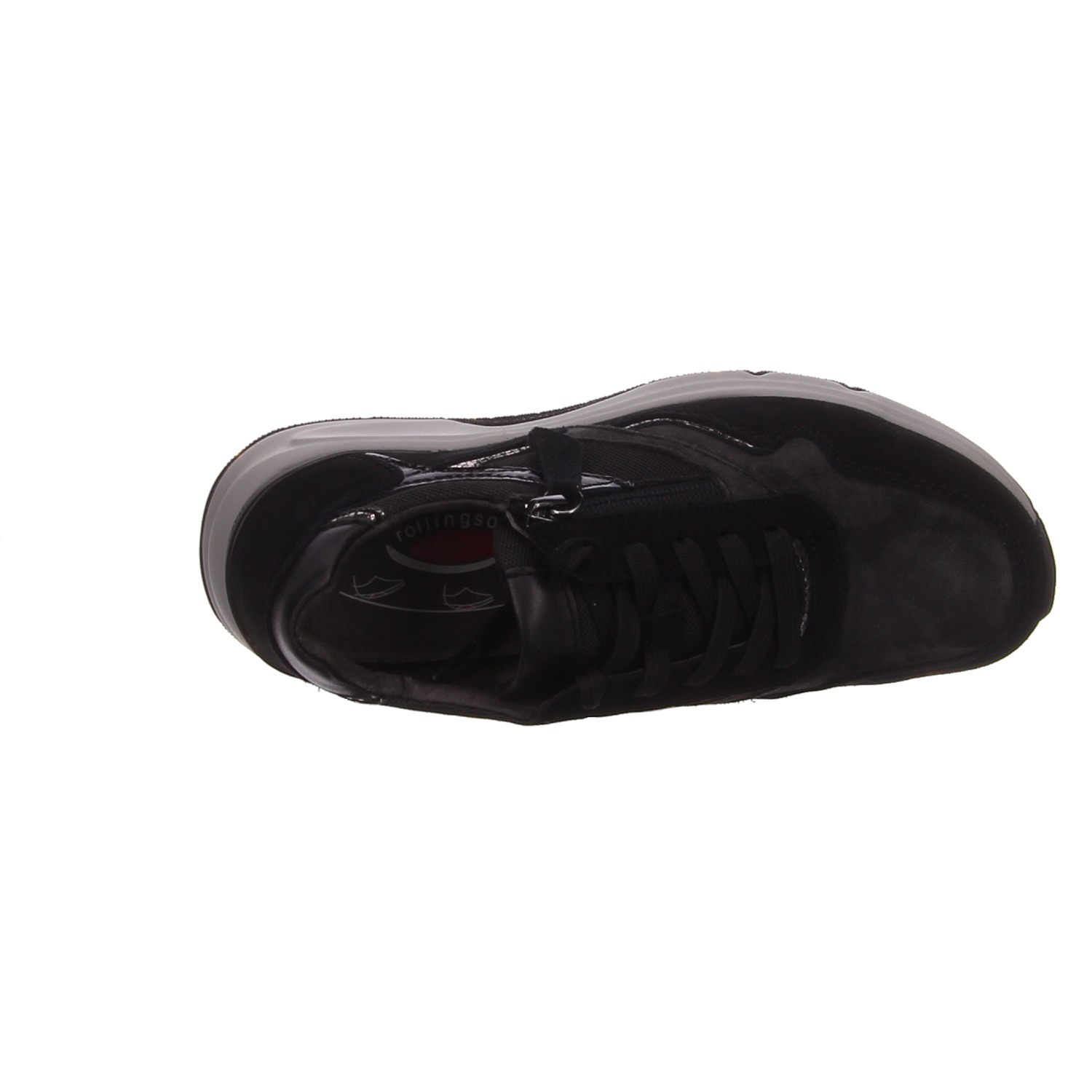 rollingsoft Sneaker schwarz Gabor Schnürschuhe 56.896-39