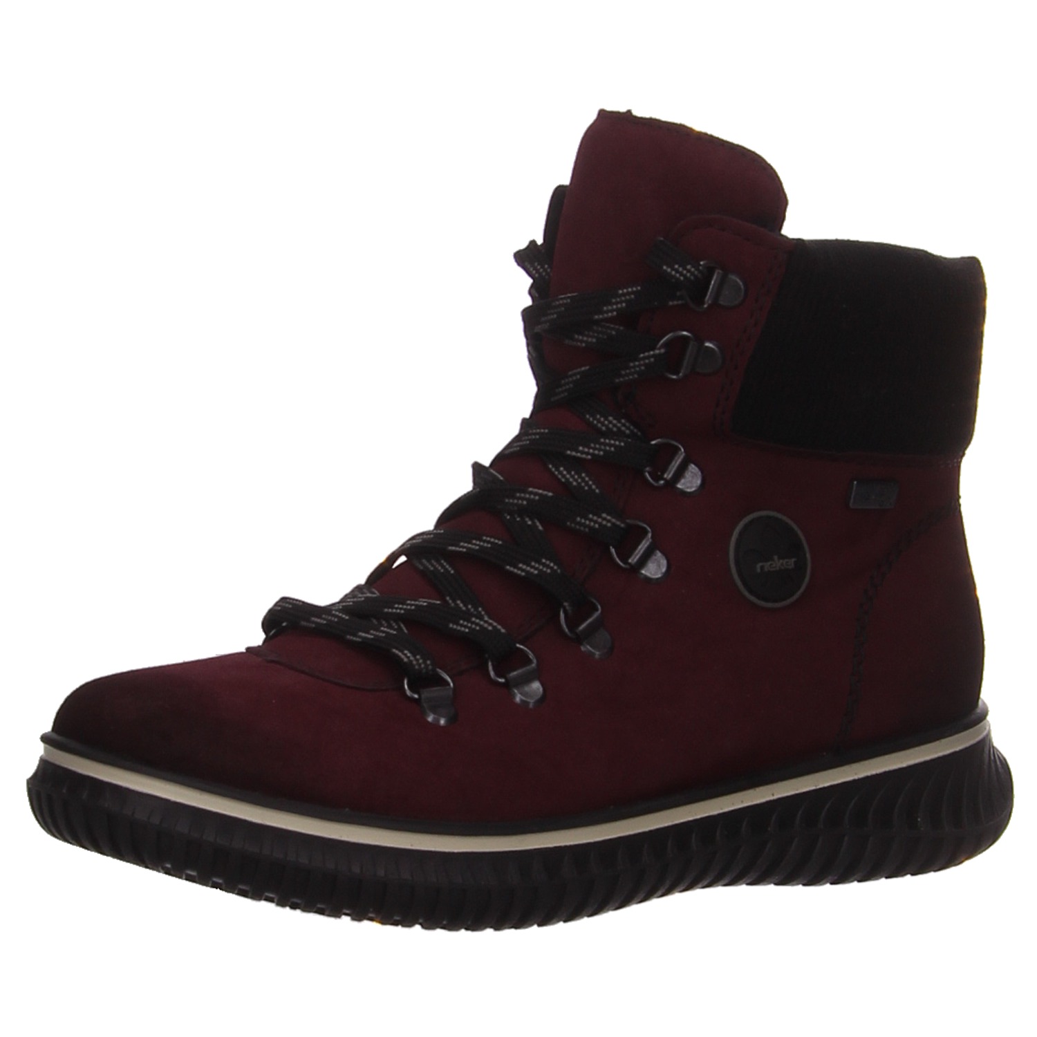 Rieker Schnürstiefel rot Rieker Rieker 74247-35