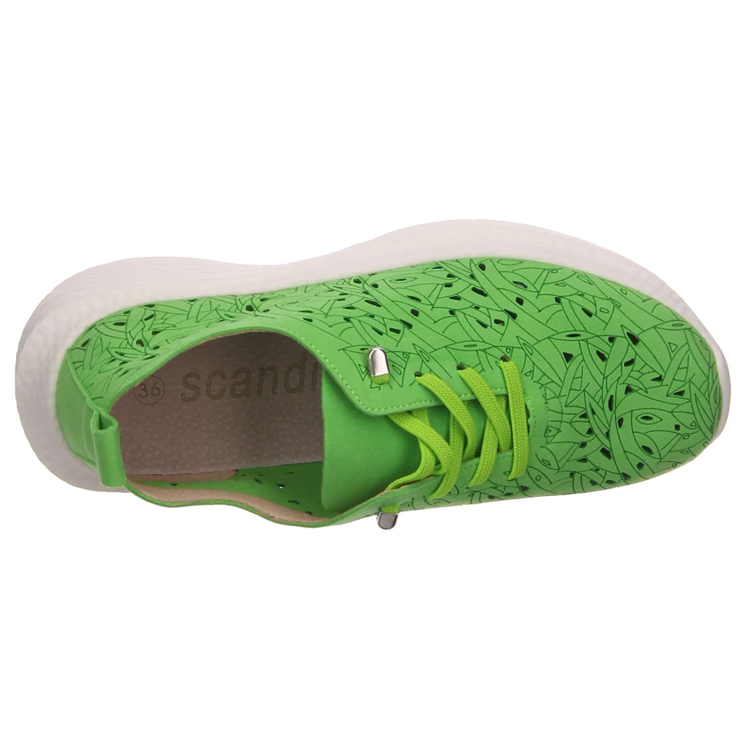 Scandi Schnürschuhe 221-2005 grün