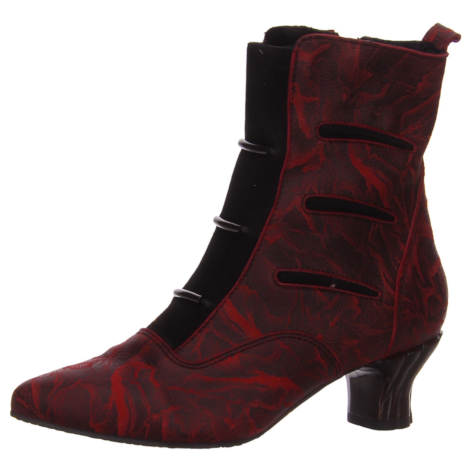 Simen Stiefel 7114A rot/sw