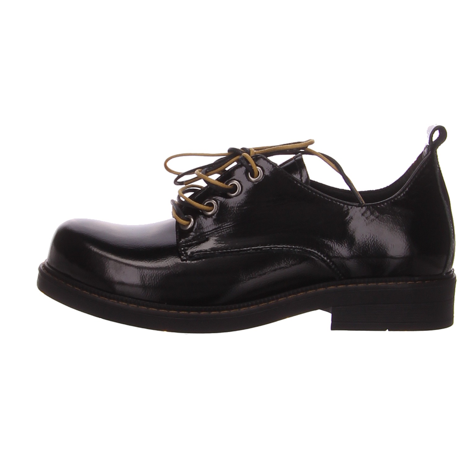 elbandi Schnürschuhe 778-876-50 black patent