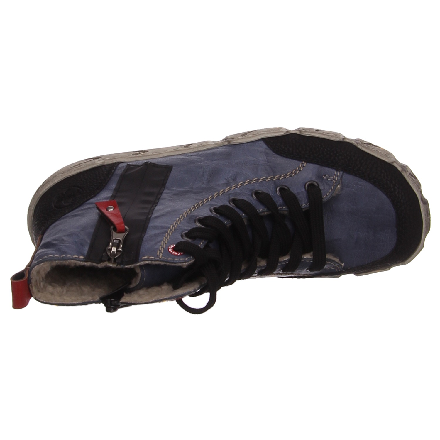 Rieker Sneaker schwarz Rieker Schnürschuhe 45961-00