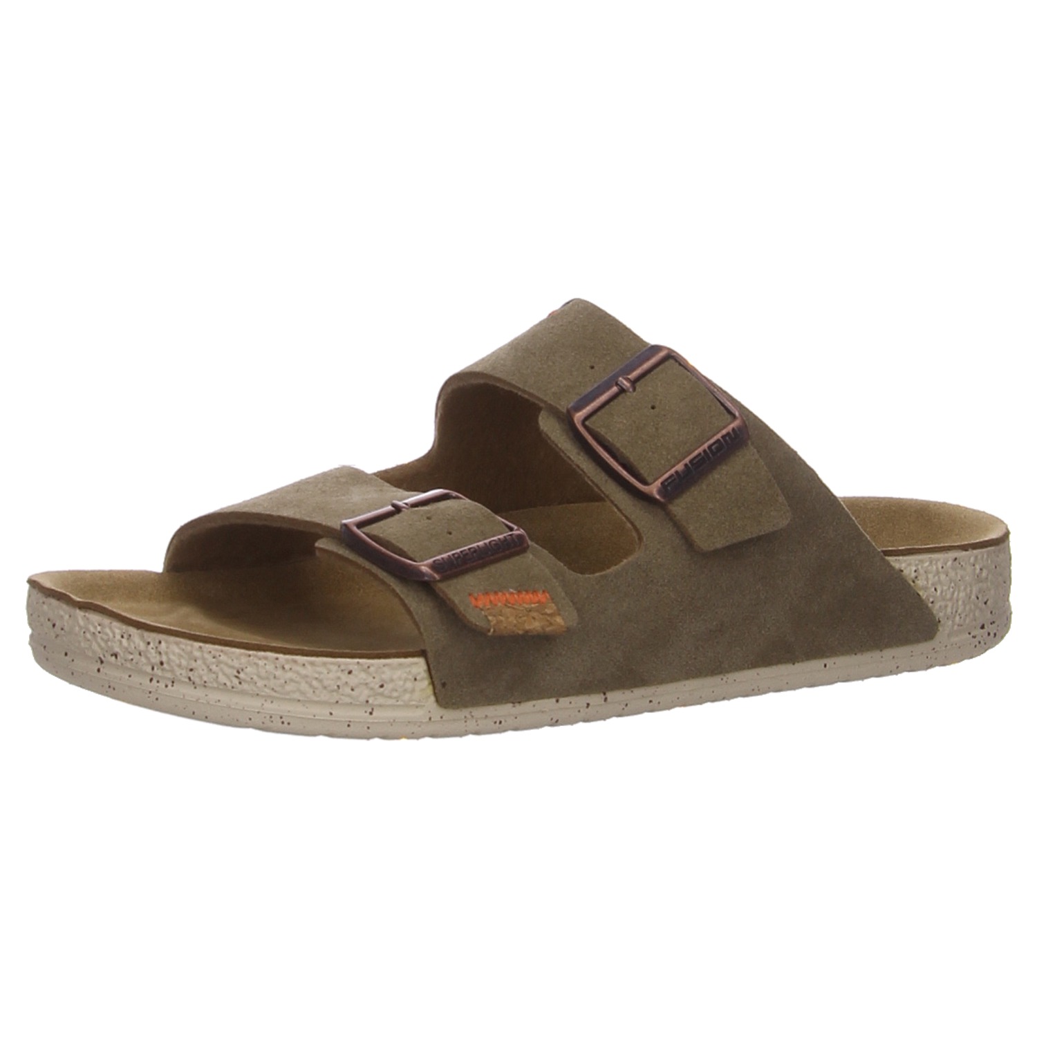 Fusion Herrenschuhe Emil cow suede taupe