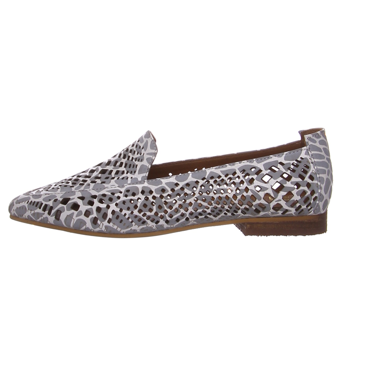 elbandi Slipper 944 901 grau weiß