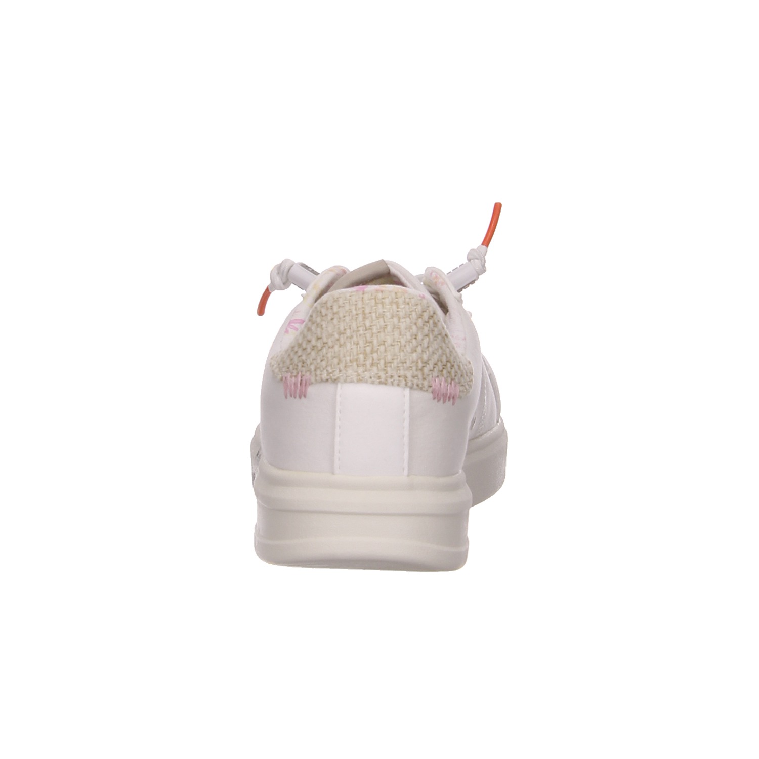 Fusion Schnürschuhe Alexa washed canvas white