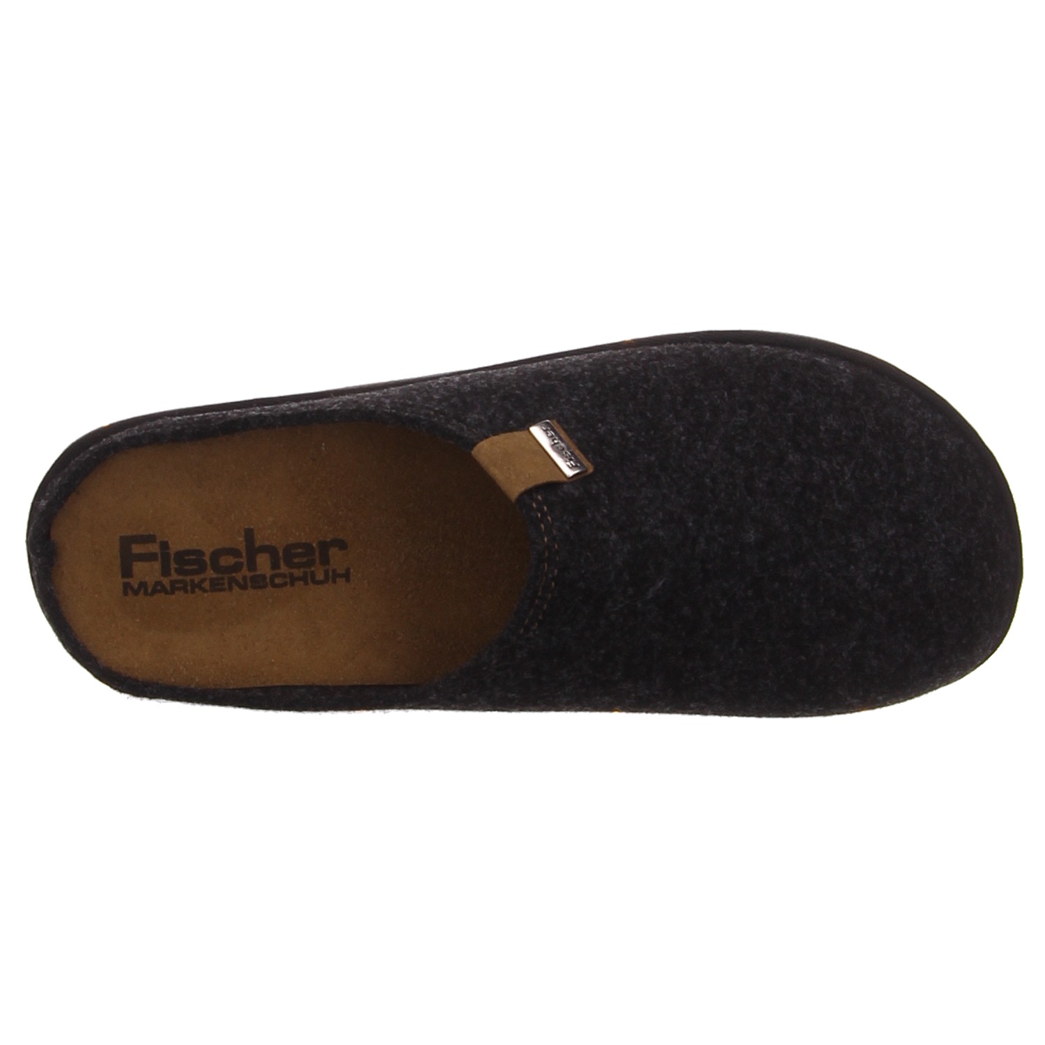 Fischer Hauschuhe anthrazit Fischer Markenschuhe Hausschuhe 0924 82