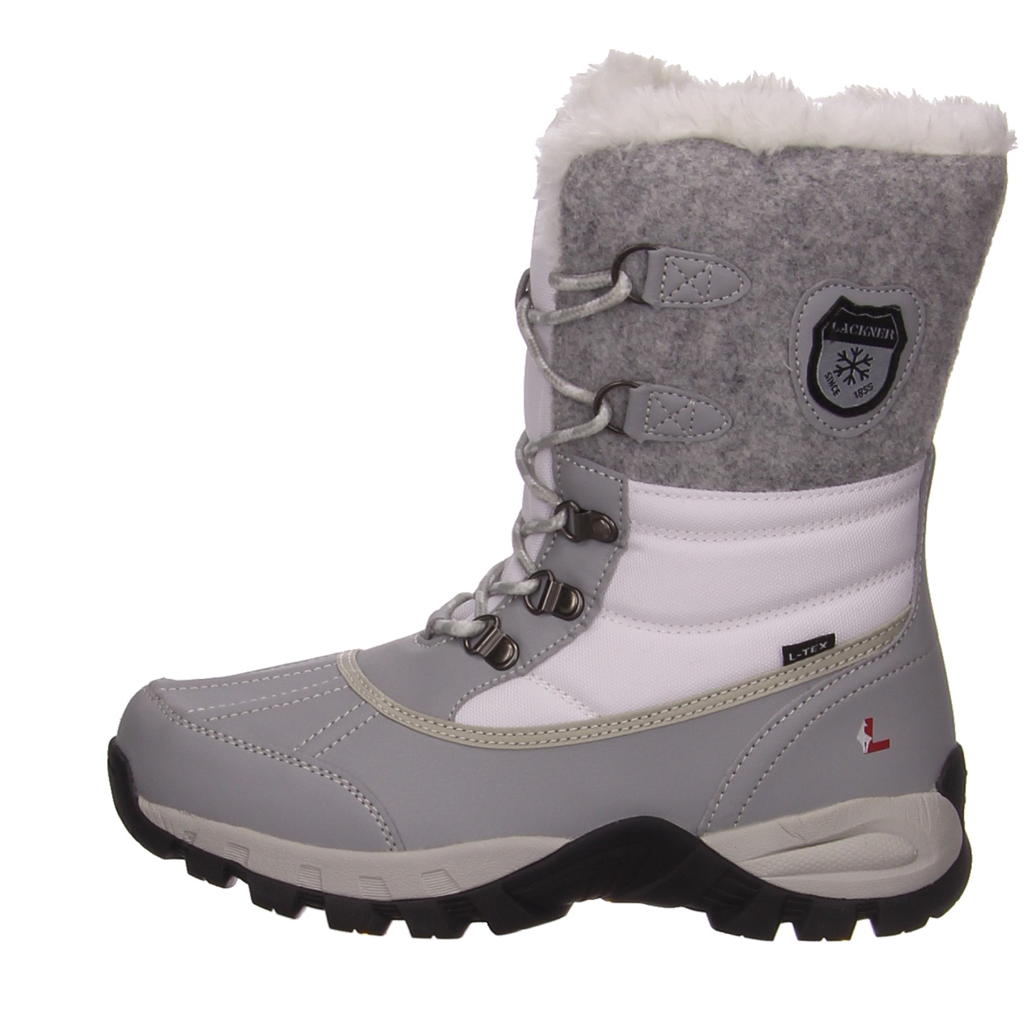 Lackner Schuhe Schnürschuhe 7319 hellgrau