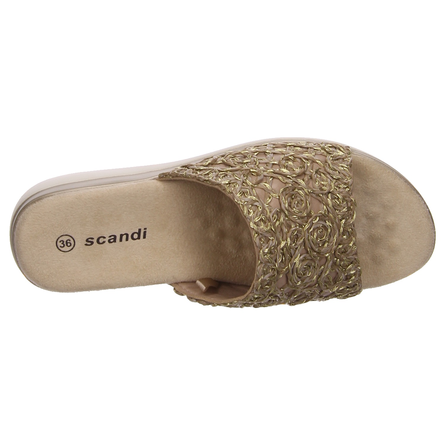 Scandi Hausschuhe 241-2074 gold
