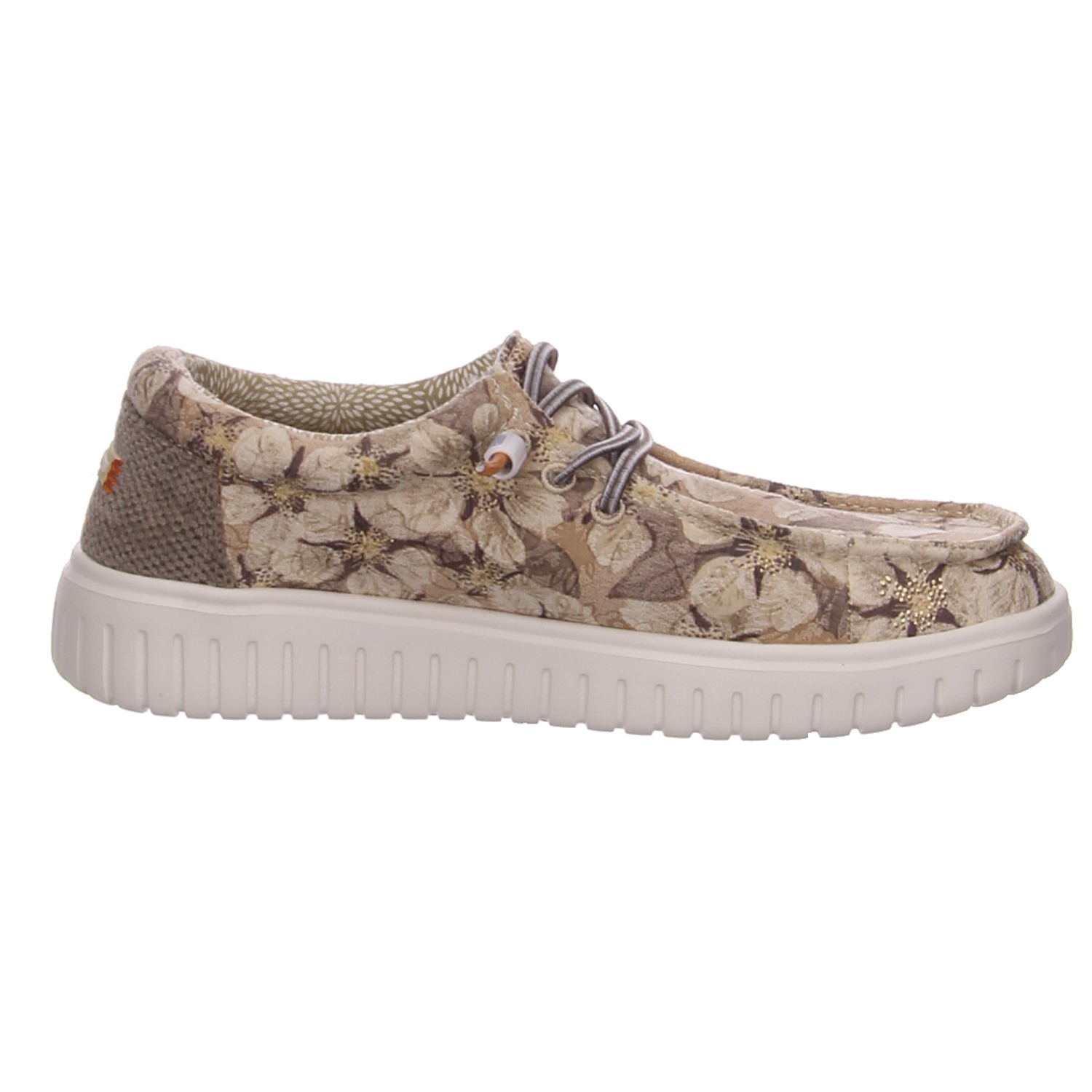 Fusion Schnürschuhe Emma 4.0 flower beige