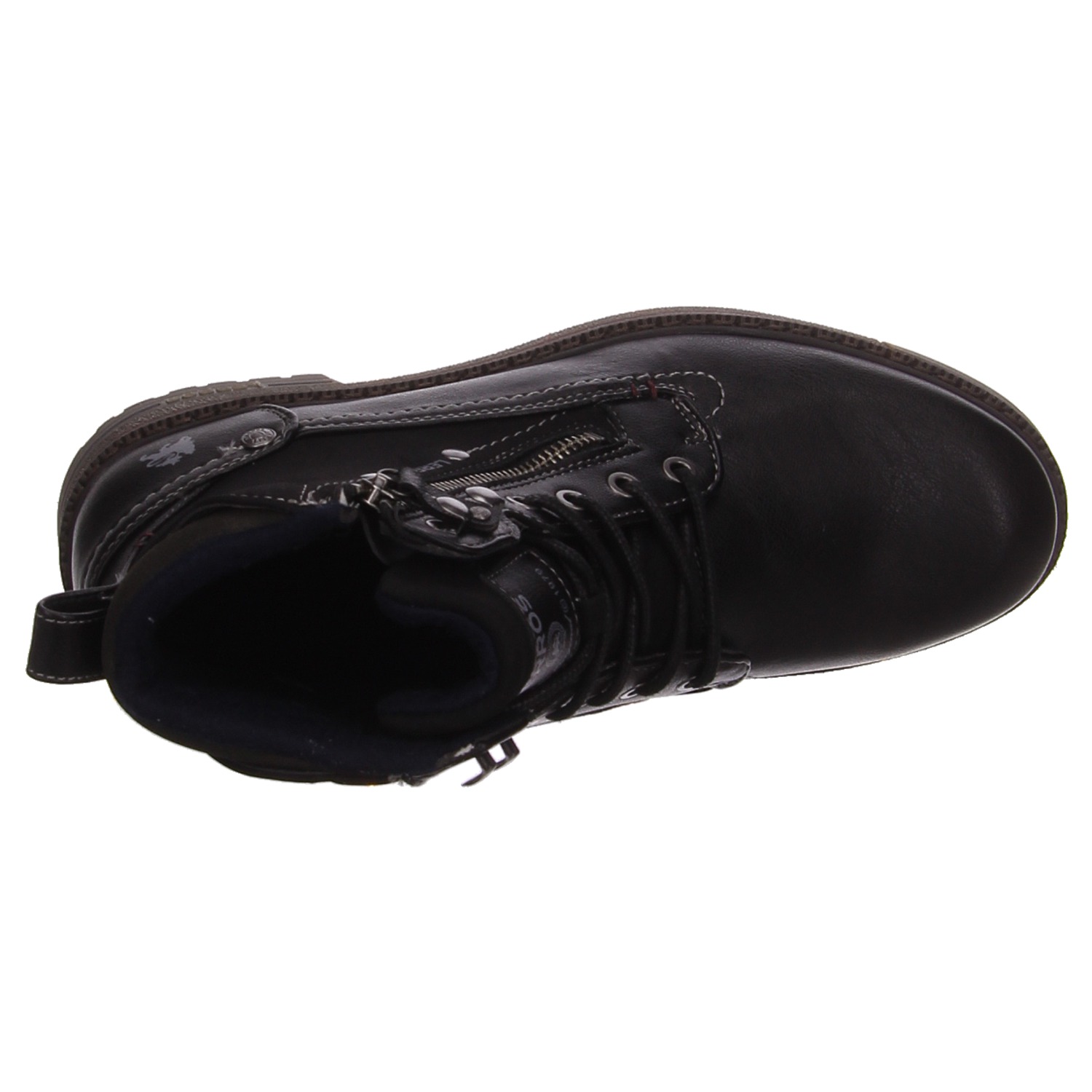 Lerros Knöchelschnürer schwarz Lerros Schnürstiefel 4210 501 9