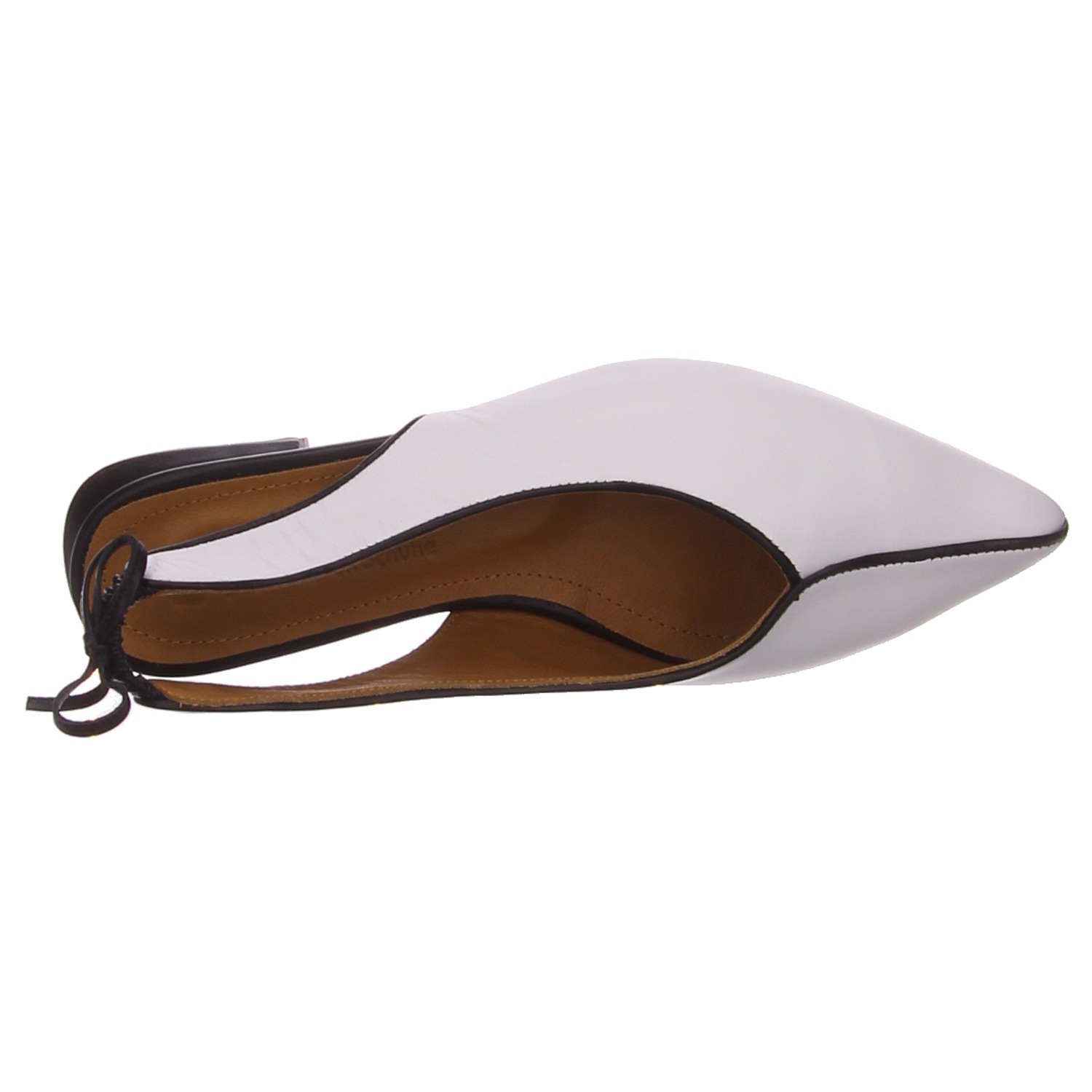 elbandi Slipper 01597 04 weiß-schwarz