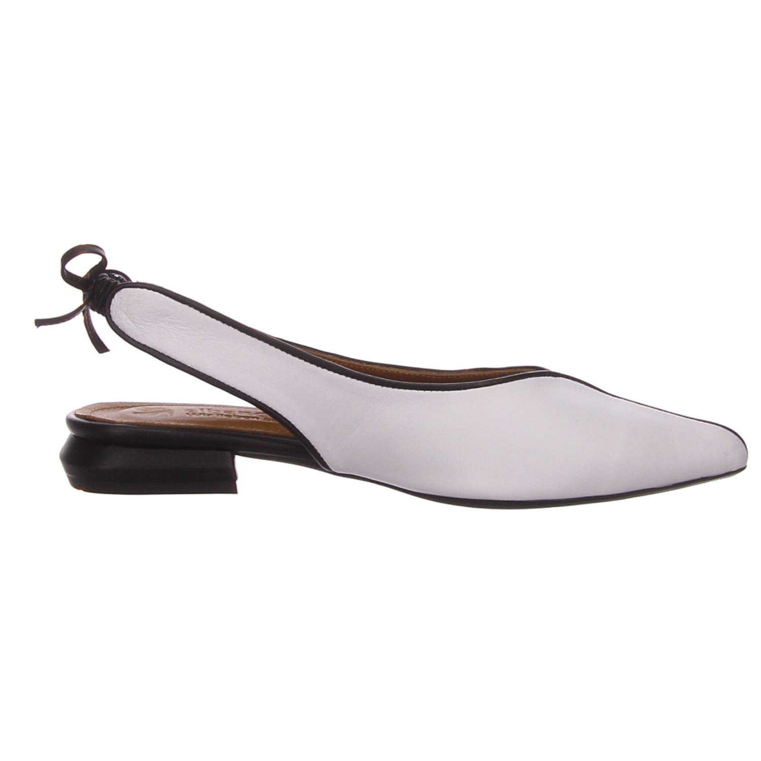 elbandi Slipper 01597 04 weiß-schwarz