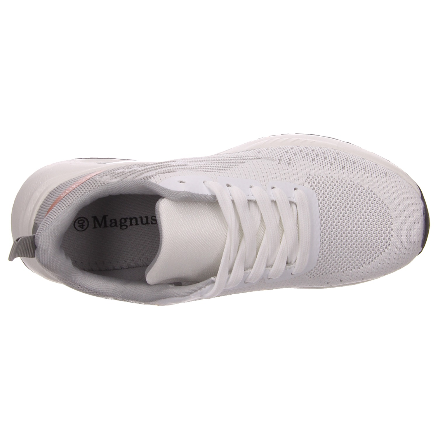 Scandi Schnürschuhe 371-0137 weiß/grau