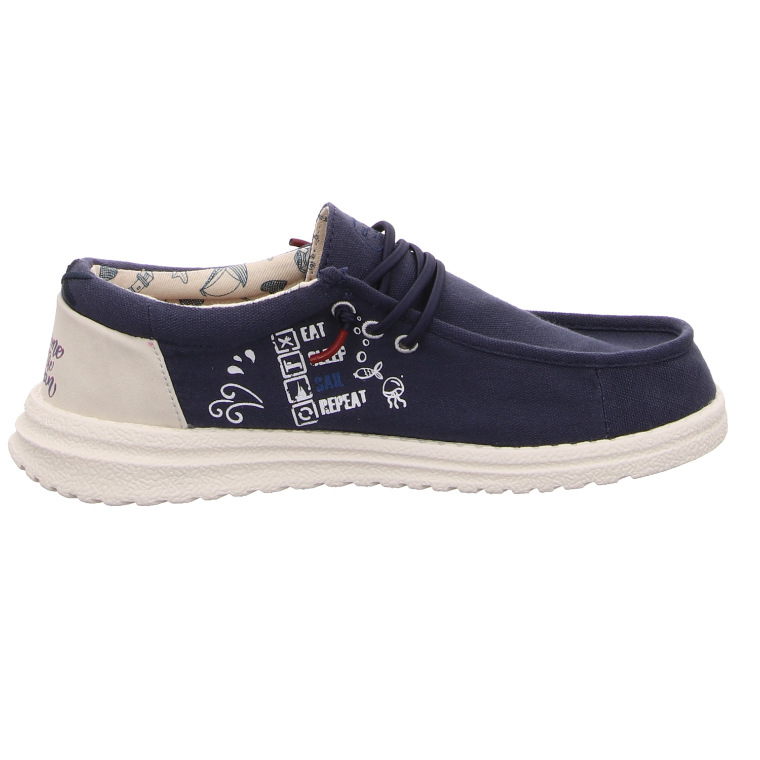 Fusion Slipper blau Fusion Fusion 2-2-2-0107-9923 marina life bl