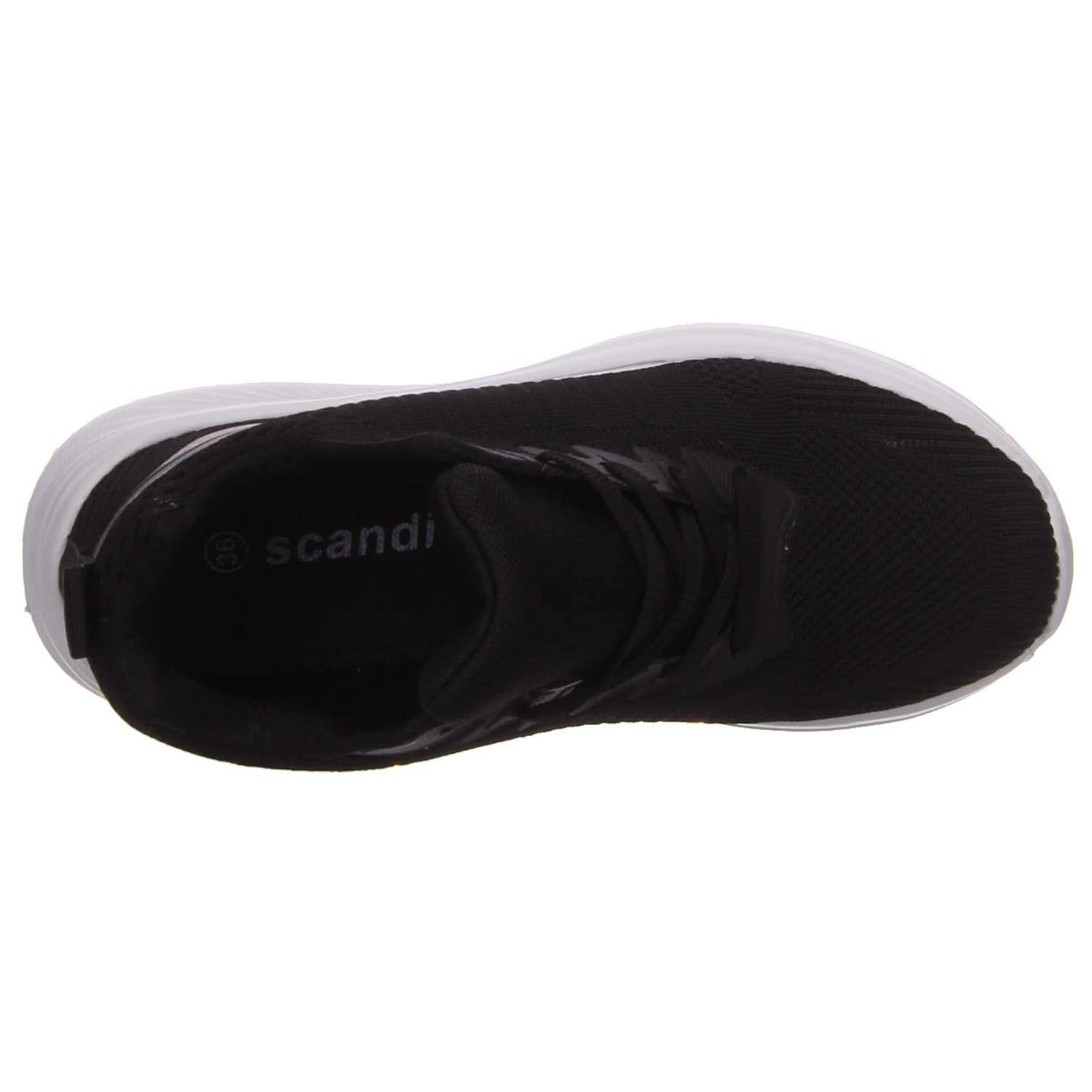 Scandi Schnürschuhe 271-0177 schwarz