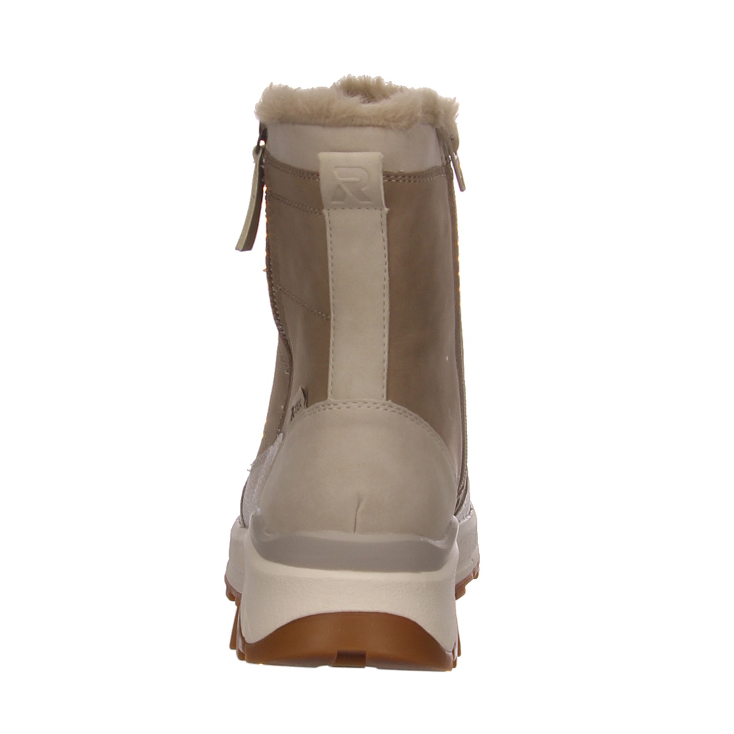 Rieker Schnürstiefel beige Rieker Schnürschuhe W0071-20